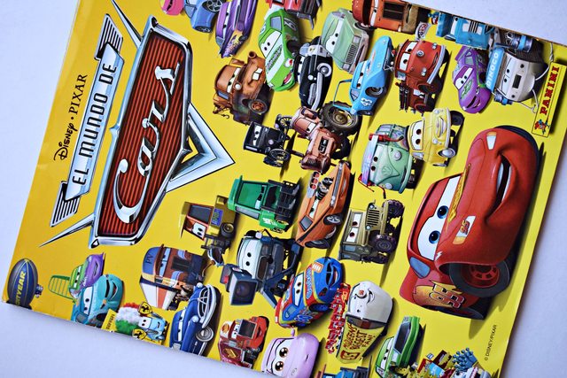 Cars El mundo (Panini, 2008): Álbum Completo (Con todas sus láminas pegadas)