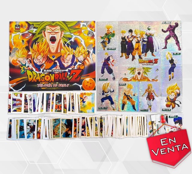 Dragon Ball, Trilogía de Broly: Álbum Completo A Pegar