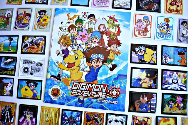 Digimon 1: Álbum Completo A Pegar
