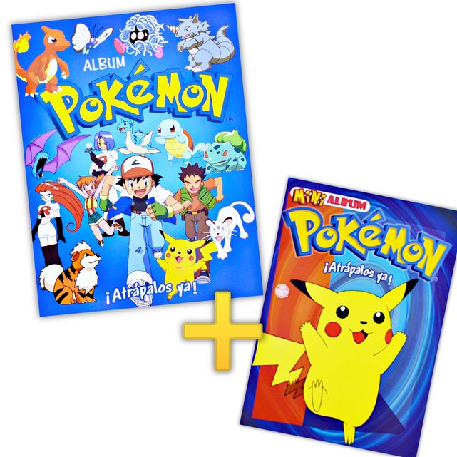 . Álbum Promo: Pokémon [Grande & Mini] Álbumes Completos A Pegar