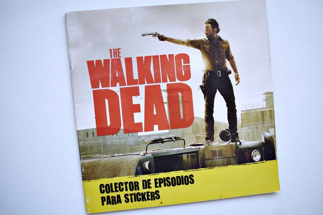 The Walking Dead (Independiente, 2014): Álbum Completo (Con todas sus láminas pegadas)