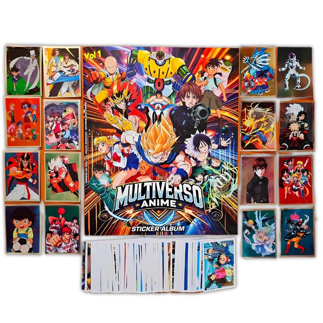 Anime Multiverso: Álbum Completo A Pegar