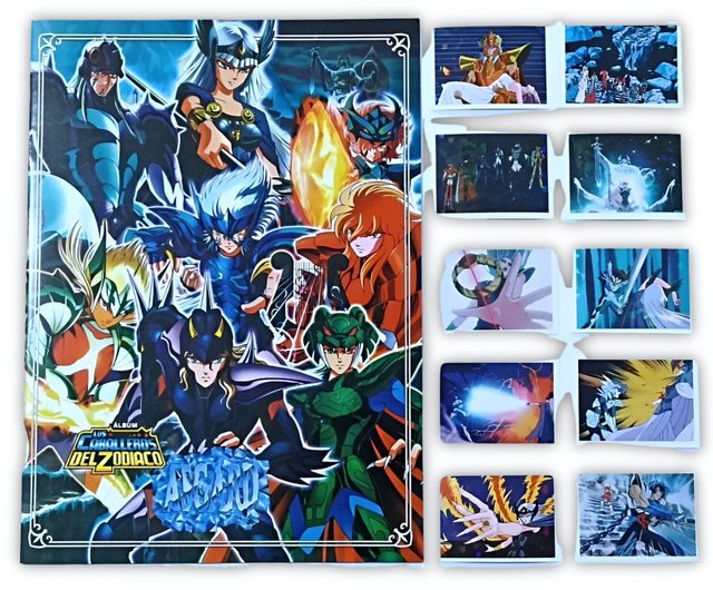 Caballeros Del Zodiaco, Asgard: Álbum Completo A Pegar