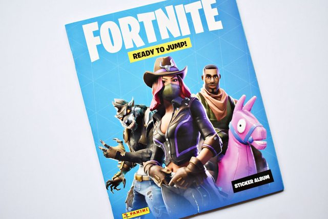 Fortnite Ready to Jump! (Panini, 2019): Álbum Vacío (Sin láminas)