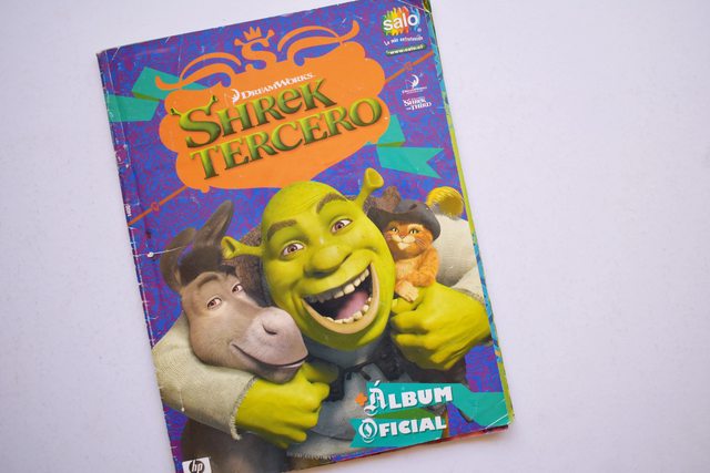 Shrek 3 (Salo, 2007): Álbum Vacío (Sin láminas)