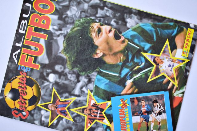 Estrellas del Fútbol (Panini, 1997): Tiene 12 Láminas (Álbum)