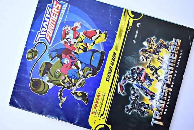 Transformers Animated, Revenge Of The Fallen (Panini, 2009): Álbum Completo (Con todas sus láminas pegadas)