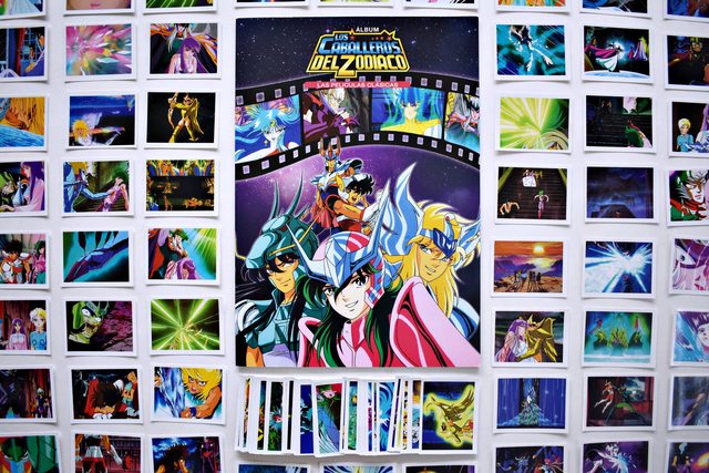 Caballeros Del Zodiaco, Las Películas: Álbum Completo Para Pegar