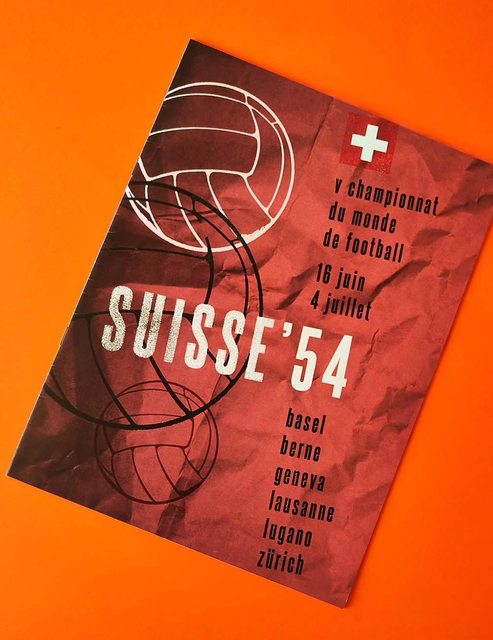 Copa Mundial 54' Suiza SWITZERLAND: Álbum Completo (Con láminas impresas) Copa Mundial 1954