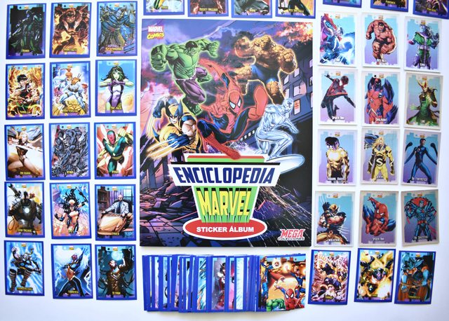 . Marvel Enciclopedia : Álbum Completo A Pegar