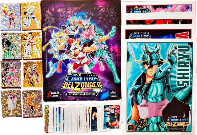Caballeros Del Zodiaco, Torneo Galactico: Álbum Completo A Pegar
