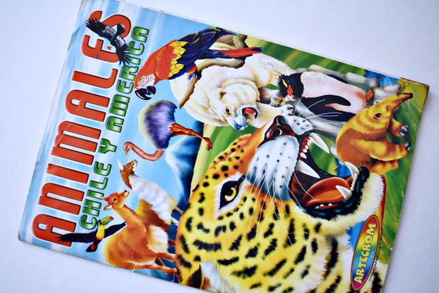Animales Chile y América (Artecrom, 1990): Tiene 50 Láminas (Álbum)