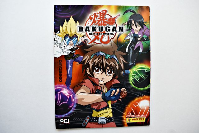 Bakugan Battle Brawlers (Panini, 2009): Álbum Vacío (Sin láminas)