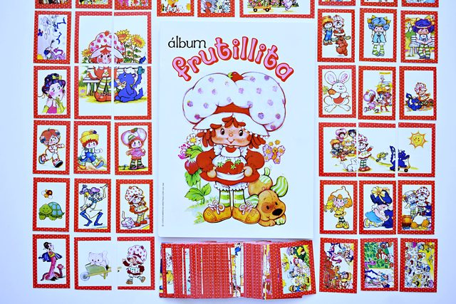 . 1 Álbum: Frutillita: Álbum Completo A Pegar