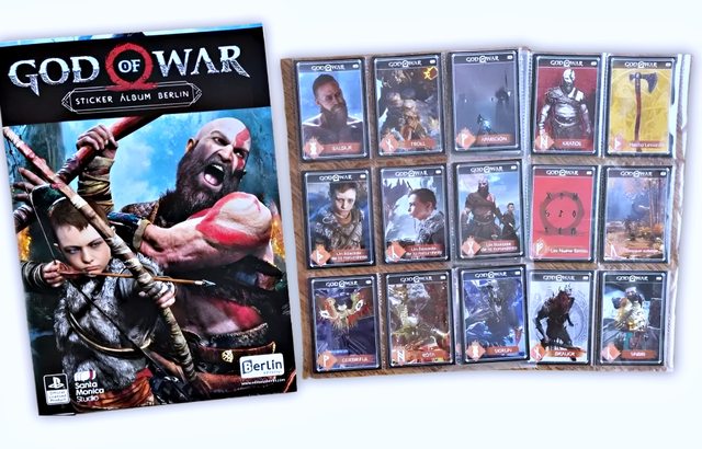 God of war 2 Ragnarok: Álbum Completo A Pegar