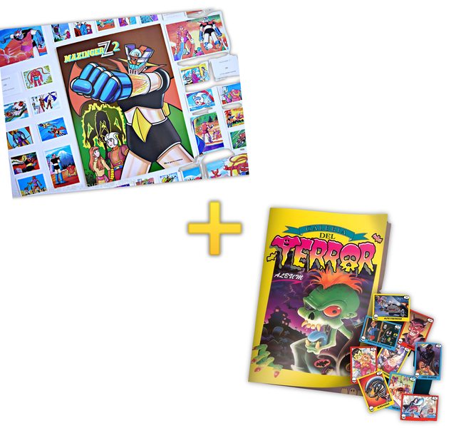 . PROMO: Galeria + Mazzinger 2: Álbumes Completos A Pegar