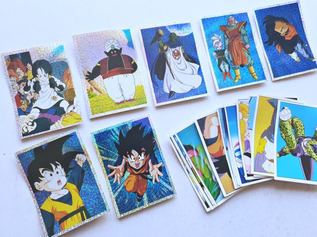 DBZ: 3 Láminas Especiales [Reciclados] (Pack) [2015, Panini]