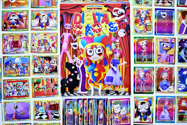 Digital Circus: Álbum Completo A Pegar