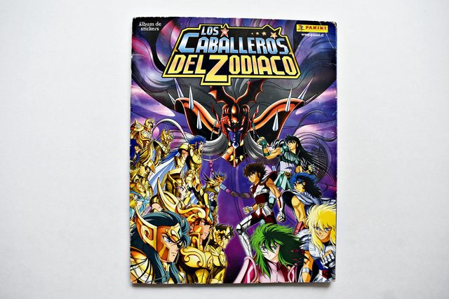 Caballeros del Zodiaco 2018 (Panini, 2018): Álbum Completo (Con todas sus láminas pegadas)