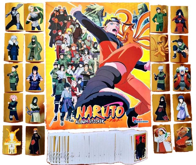 Naruto: Álbum Completo A Pegar