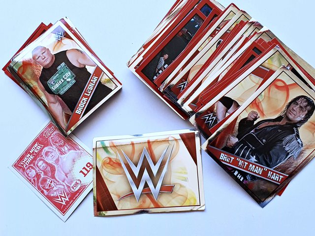 WWE Then: 3 Láminas Especiales (Pack) [2016, Topps]