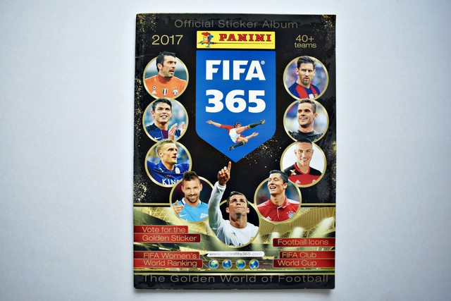 FIFA 365 2017 (Panini, 2016): Tiene 199 Láminas (Álbum)
