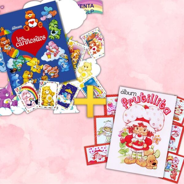 . Álbum Promo: Álbum: Frutillita + Cariñositos: Completos A Pegar foto 1