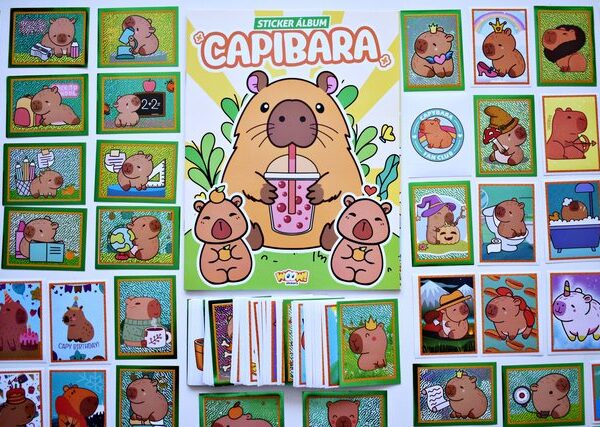 . Capibara: Álbum Completo A Pegar foto 1