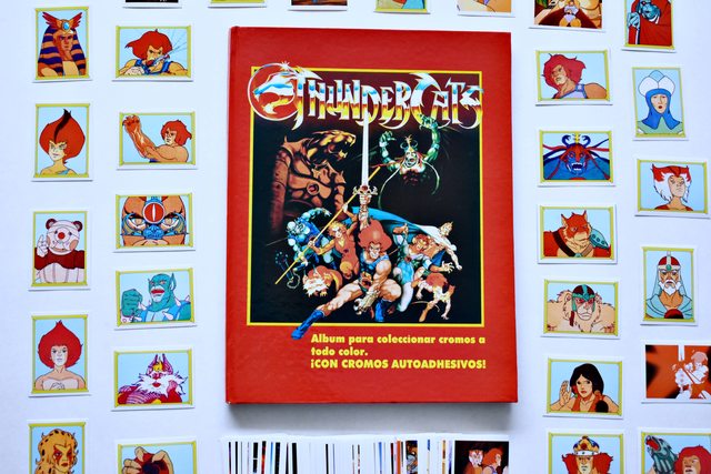 ThunderCats (Tapa Dura): Álbum Completo A Pegar