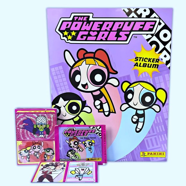 Las Chicas Super Poderosas, The Powerpuff Girls: Álbum Completo A Pegar