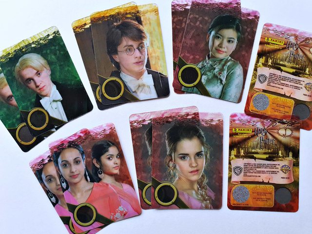 Harry Potter, Cáliz: 3 Láminas (Pack) [2005, Panini]