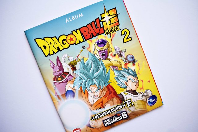 Dragon Ball Super 2 La Resurrección de F (Big-Bang, 2018): Tiene 9 Láminas (Álbum)