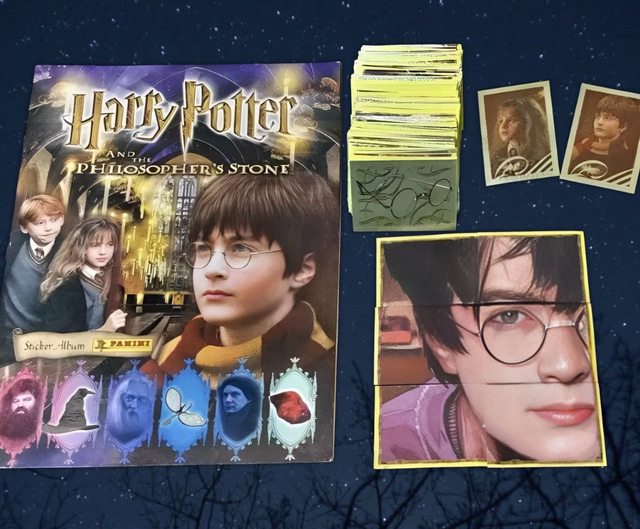 Harry Potter Y La Piedra Filosofal: Álbum Completo A Pegar