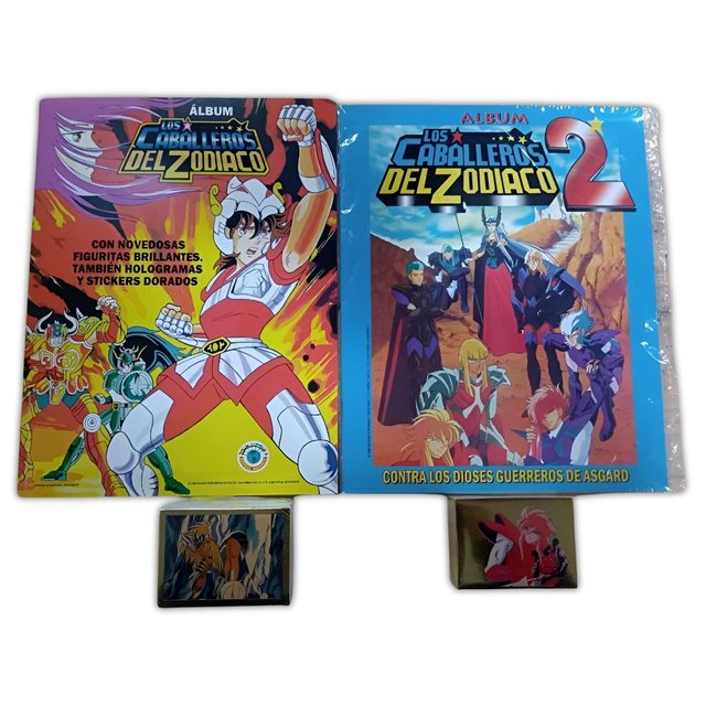 Caballeros Del Zodiaco 1 & 2: Álbum Completo A Pegar