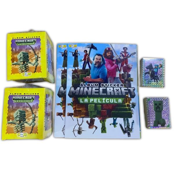 Minecraft: Álbum Completo A Pegar foto 1