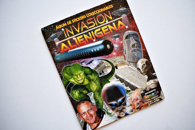 Invasión Alienígena (Rocarte, 2018): Álbum Vacío (Sin láminas)