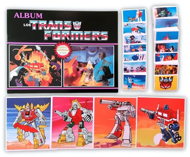 Transformers 80' [Tapa Blanda]: Álbum Completo A Pegar