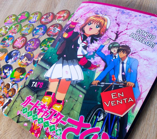 Sakura: Tazos + Colecciónador