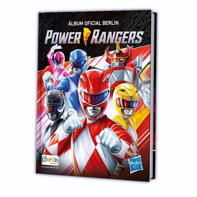 Power Ranger Tapa Dura [Berlin]: Álbum Completo A Pegar
