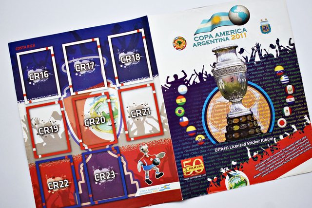 Copa América 2011 Argentina (Panini, 2011): Página Especial Vacía