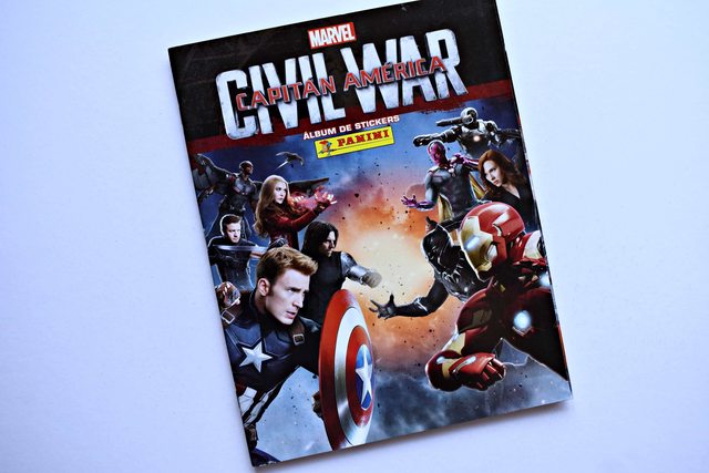 Capitán América Civil War (Panini, 2016): Álbum Vacío (Sin láminas)