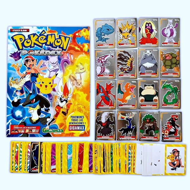 Pokémon Pokédex Gigamax 1: Álbum Completo A Pegar