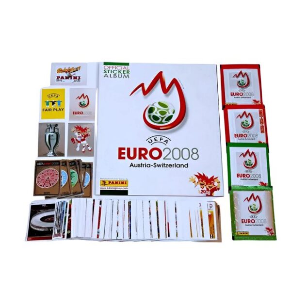 Euro 2008 Austria-Switserland: Álbum Completo A Pegar foto 1