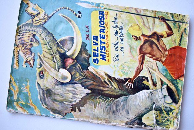 Selva Misteriosa a los Abismo del Mar (Coda y Cía, 1957): Álbum Completo (Con todas sus láminas pegadas)