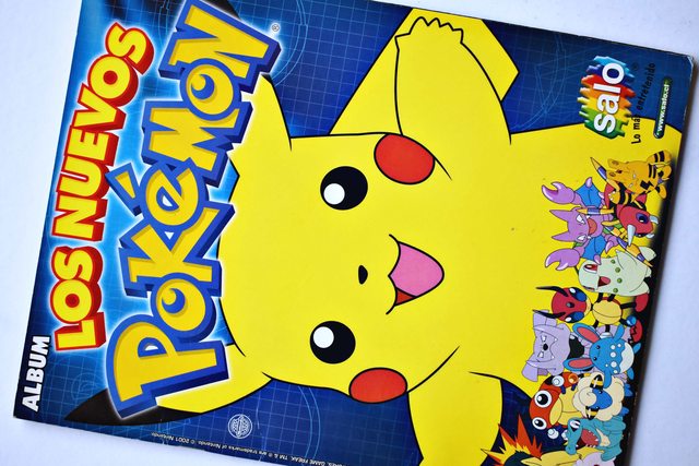 Pokémon Los Nuevos Pokémon (Salo, 2001): Tiene 10 Láminas (Álbum)