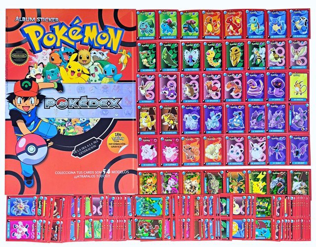 Pokémon Pokedex 1: Álbum Completo A Pegar