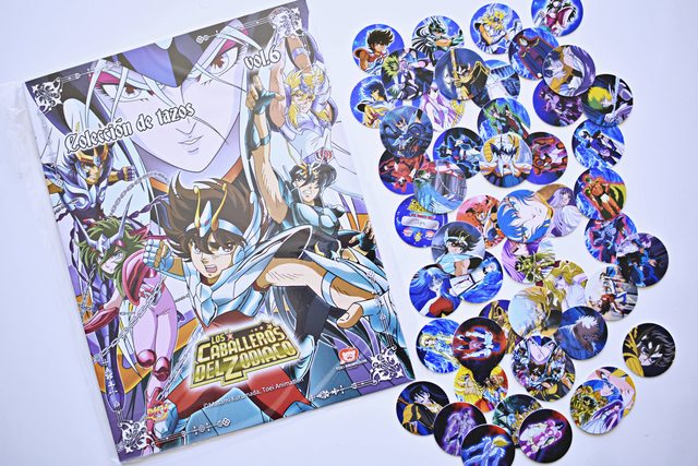 Caballeros del Zodiaco, Tazos Colección V°6 [Saint Seiya: Taps]