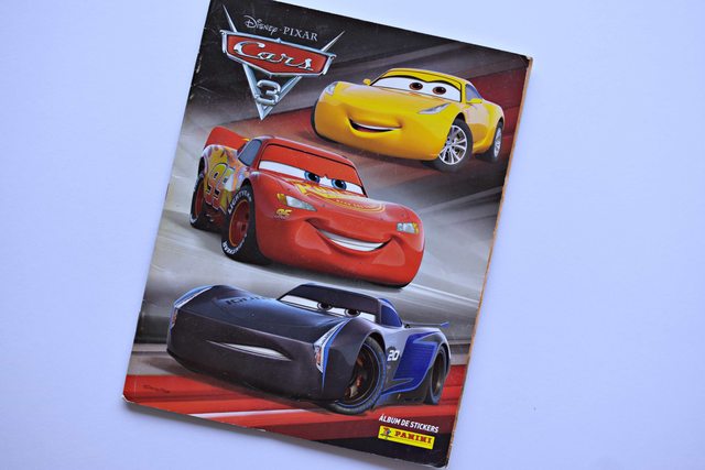 Cars 3 (Panini, 2017): Tiene 61 Láminas (Álbum)