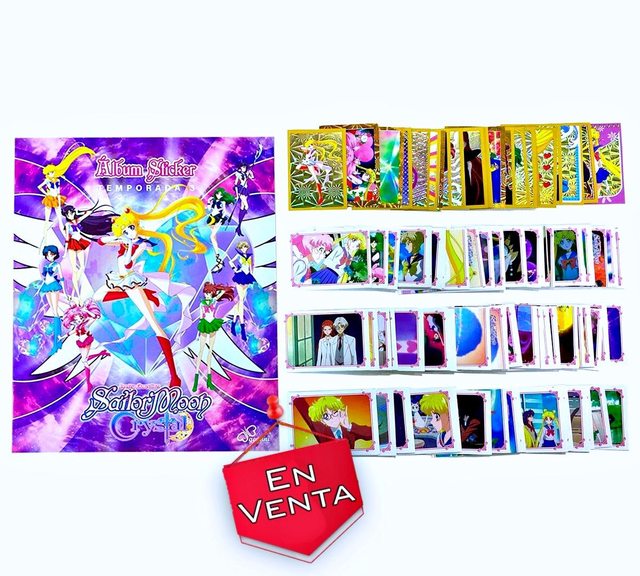 Sailor Moon, Crystal 3: Álbum Completo A Pegar
