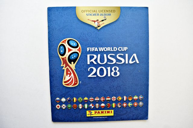 Copa Mundial 2018 Russia, FIFA World Cup Russia 2018 (Panini, 2018): Álbum Vacío (Sin láminas)